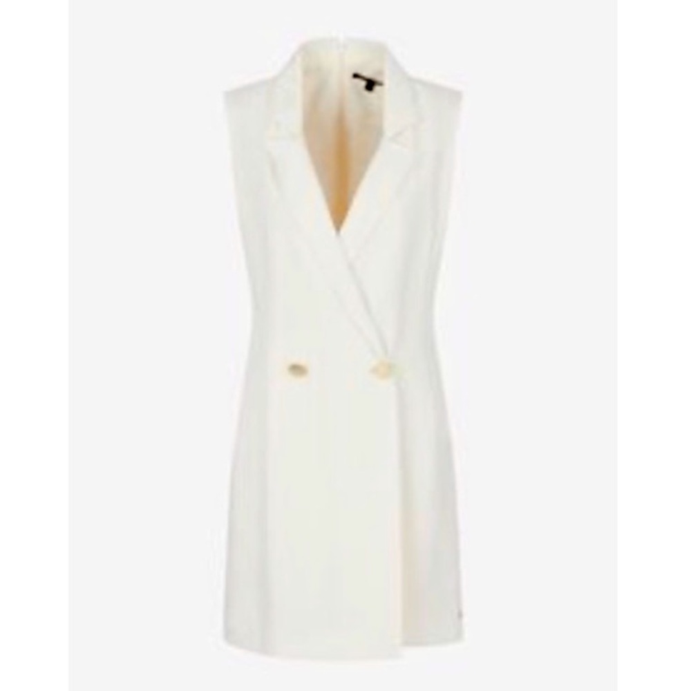“ARMANI EXCHANGE” Sleeveless Blazer Mini Dress